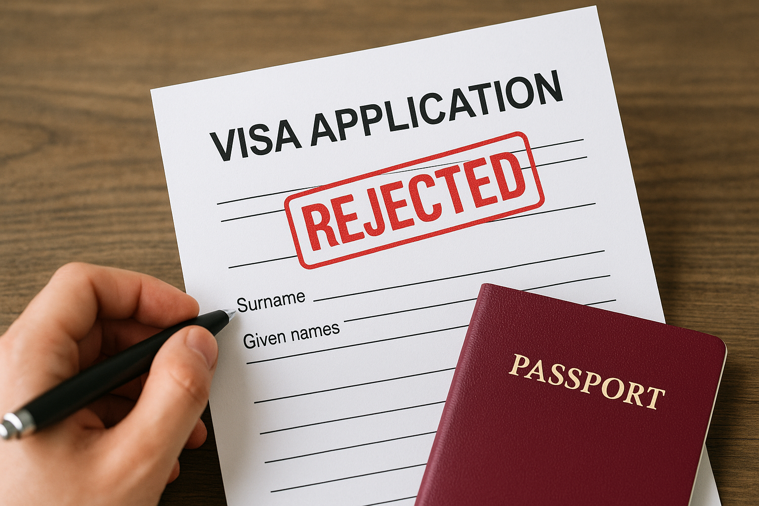 Visa-Ablehnungen vermeiden: Häufige Fehler 2025