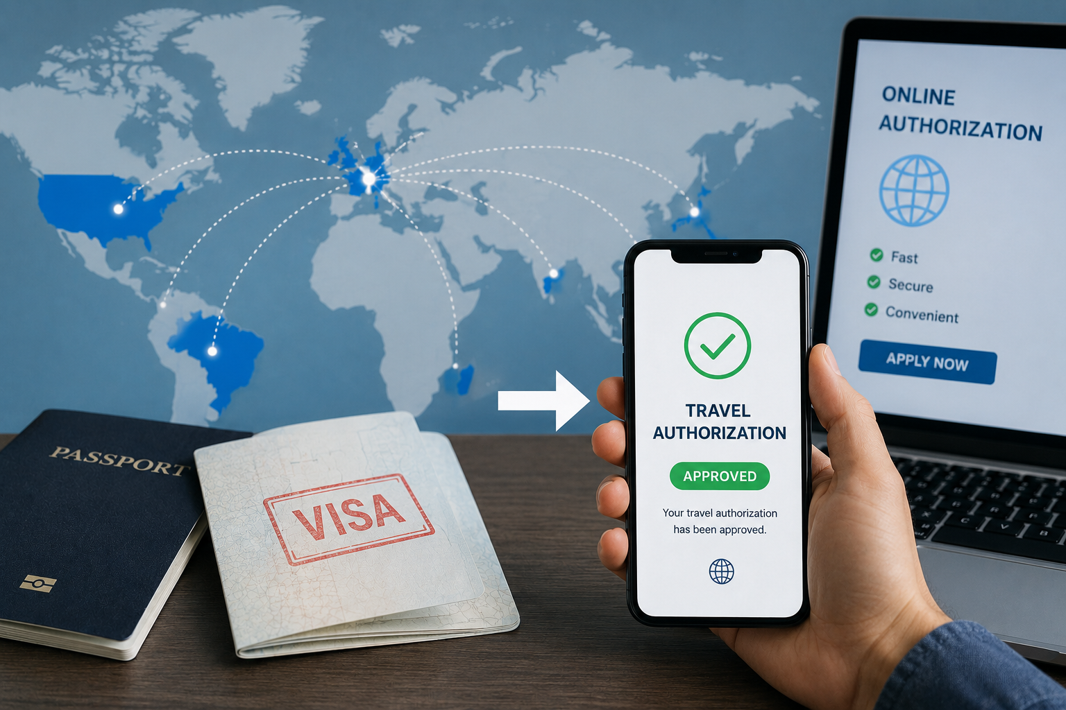 Warum immer mehr Länder Visa durch Online-Reisegenehmigungen ersetzen