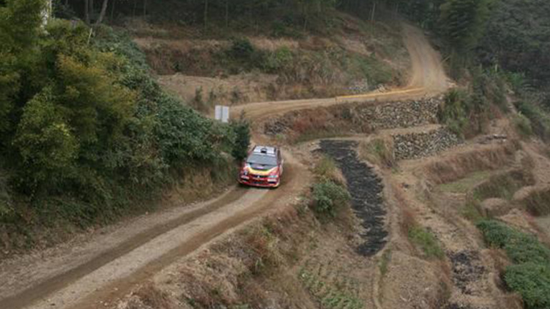 BY OWN VEHICLE THROUGH CHINA